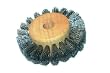 STEEL WIRE BRUSH .003" LIGHTLY CRIMPED STEEL 2 ROW