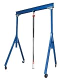 Vestil AHS-2-15-7 Adjustable-Height Steel Gantry Crane