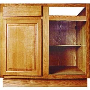 36" OAK BLND CRNR BS CAB (Sunnywood Prod. ARB36BC)