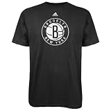 Brooklyn Nets adidas Youth Team Secondary Logo Short Sleeve Tee