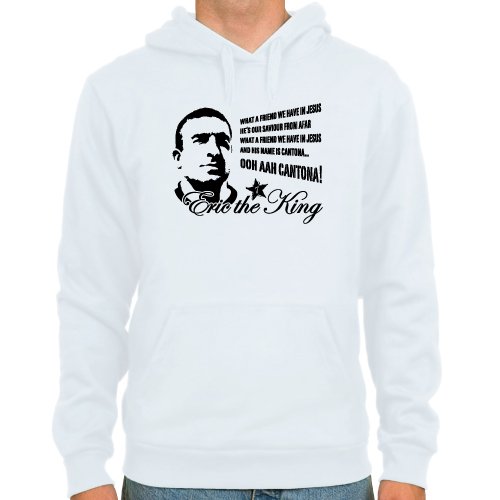 Kapuzensweater Eric Cantona ::: Fußball-Kult