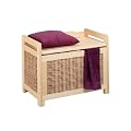 Zeller 13421 Truhe, Kiefer/Weide, lackiert / 60 x 38 x 47