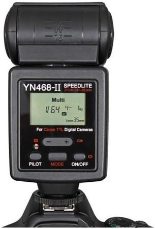 Yongnuo YN-468II YN-468 II TTL Shoe Mount Flash Speedlite Speedlight for Nikon D300s, D300, D200, D7000, D90, D80,D70s, D70, D5100, D5000, D3100, D3000