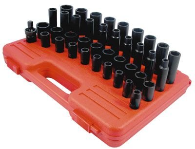 Sunex Master Metric Impact Socket Set - 39-Pc., 1/2in.-Drive, Model# 2669 Sunex Master Metric Impact Socket Set - 39-Pc., 1/2in.-Drive, Model# 2669