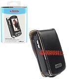 Krusell Leather Case for HP iPAQ rw6800, rw6812, rw6818, rw6828 - Cabriolet Multidapt with clip (BLACK)