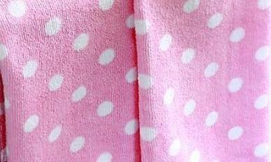 Pampered Chef Pink Dots Microfiber Towel