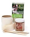MOOM 100% Organic Tea Tree Hair Removal Kit For All Skin Types