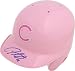 Derrek Lee Chicago Cubs Autographed Riddell Pink Mini Helmet
