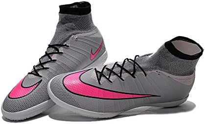 ErikDicken Shoes Mens Football MercurialX Proximo Street Indoor Grey Soccer Boots Size US6.5