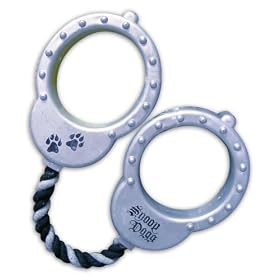 Snoop Dogg Pets Vinyl Handcuffs with Rope