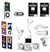 Premium Essitial Bundle for iPod Nano 5th Generation 5G: Hard Grade A Crystal Case + ...