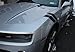 Reflective Concepts Hash Mark Decal Stripes Fits 2010-2015 Camaro - (Color: Flat Black)