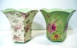 Assorted Styles Victorian Scalloped Flaired Vase (Metal)