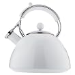Copco Journey 2-1/2-Quart Enamel on Steel Tea Kettle, White