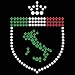Women's Sweatshirt : Italy Crest - Embellished Italian Shirt