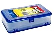 A&W Products Plastic School Box, 2-Sided with Divided Storage Compartments, Assorted Colors (38009)