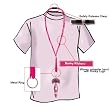 Kooky Lanyard - 19" Pink Lanyard