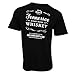Jack Daniels Men's Daniel's Distillery Short Sleeve T-Shirt Black Large