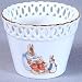 Beatrix Potter Peter Rabbit Porcelain Flower Pot