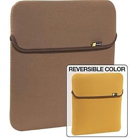 Click here to buy Brown Reversable Shuttle Fit Upto 14.1 Laptop by Case Logic.