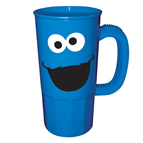 ICUP Sesame Street Cookie Monster Party Cup, 20-Ounce, Blue
