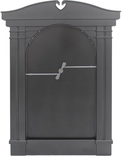 Classy Custom Decorative Pet Door Frame, Charcoal, Large