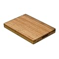Premier Housewares Bamboo Butchers Chopping Board with Handles