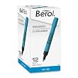 Eberhard Faber(R) 4009(R) Highlighters, Blue, Box Of 12
