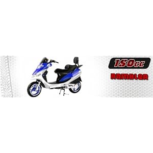 Gas Motor Scooter The Rambler 150cc by