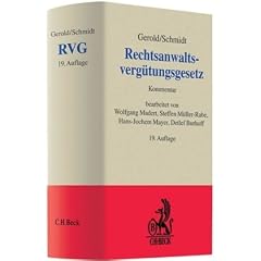 Rechtsanwaltsverg�tungsgesetz (RVG)