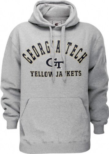 Buy Georgia Tech Yellow Jackets Campus Yard Hooded Sweatshirt