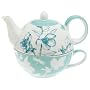 Yedi Houseware Classic Coffee and Tea Blue Blossom Tea For One Set