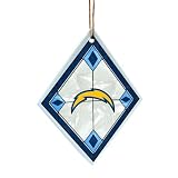 NFL San Diego Chargers Art Glass Ornament