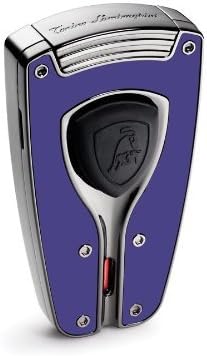 Tonino Lamborghini Forza Purple Lacquer Torch Flame Lighter by Torino Lamborghini