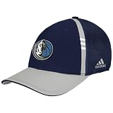 adidas Dallas Mavericks Navy Blue On Court Flex Fit Hat
