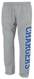San Diego Chargers Youth Grey Post Game Fleece Pant
