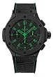 Hublot All Black and Green Carat Mens Watch 301CI1190GRABG11 by Hublot