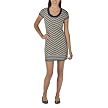 Juniors' Mossimo Supply Co. Spacedye Short Sleeve Chevron Dress - Blue