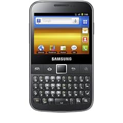Samsung Galaxy Y Pro B5510 Smartphone (6,6 cm (2,6 Zoll) Display, Touchscreen, 3,15 Megapixel Kamera, Android 2.3) cool grey