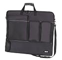 Darice 24-Inch-by-28-Inch-by-1 1/2-Inch Nylon Portfolio, Black