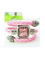 New Elegent Leather Strap fashion ladys womens bracelet watches wrist bangle watch WP@TLJ153755P