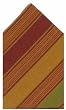 Durable Hand Woven 100% Cotton Brown Striped Napkins 22x22 Inches Set of Six