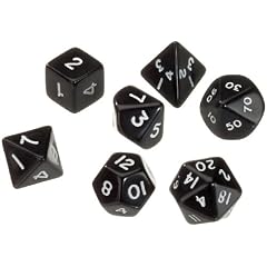 Pegasus 207001XX - Opaque Schwarz, 7er Box mit je 1x W4, W6, W8, W10, W00, W12, W20