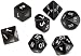 Pegasus 207001XX - Opaque Schwarz, 7er Box mit je 1x W4, W6, W8, W10, W00, W12, W20