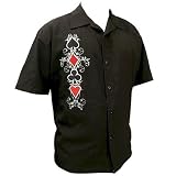 'Card Suit ' Rockabilly Shirt