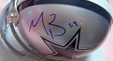 Marion Barber autographed Dallas Cowboys mini helmet