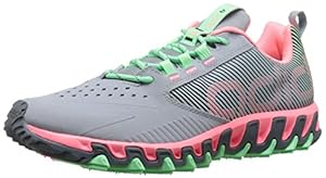 adidas Performance Women's Vigor 5 TR W Trail Running Shoe, Light Grey/Light Flash Red/Light Flash Green, 10.5 M US