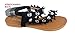 JJ Elegant Women's Fashion Hawaiian Flowers Gladiator Flat Sandals