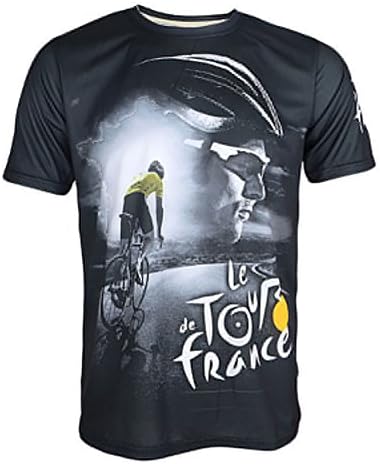 Men's T-Shirt Tour De France 3d Printed Dry Fit Lycra Cycling Jersey