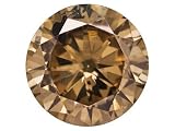 MIN .60CT MM VARIES ROUND CHAMPAGNE DIAMOND